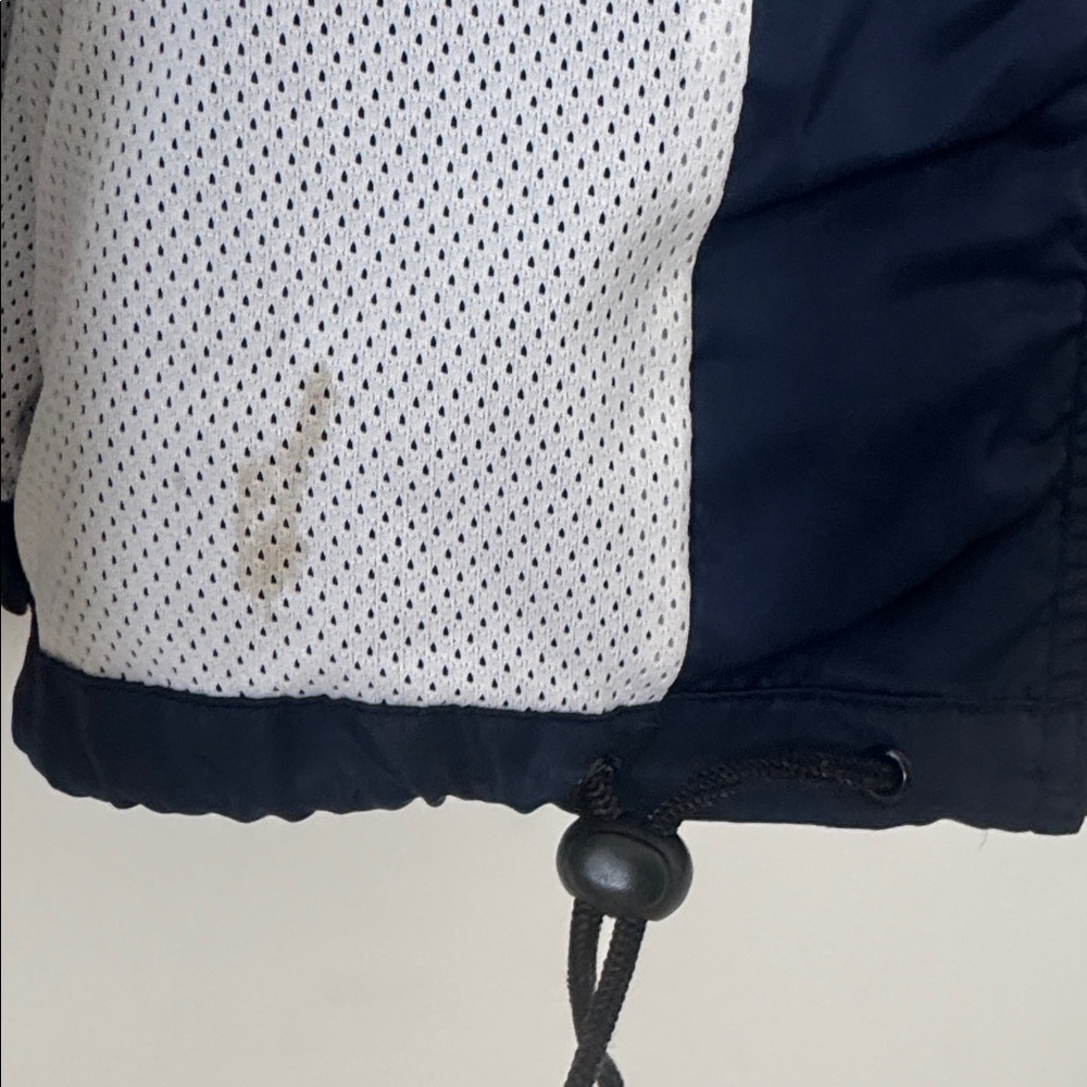 J. Crew Oarsman 90’s Rain Windbreaker Reflective Full Zip Jacket Size XL - Picture 6 of 11